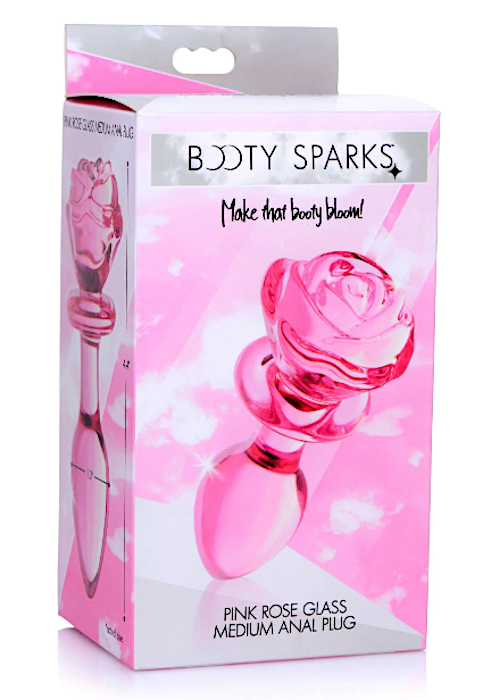 Booty Sparks "Pink Rose" Plug -Medium