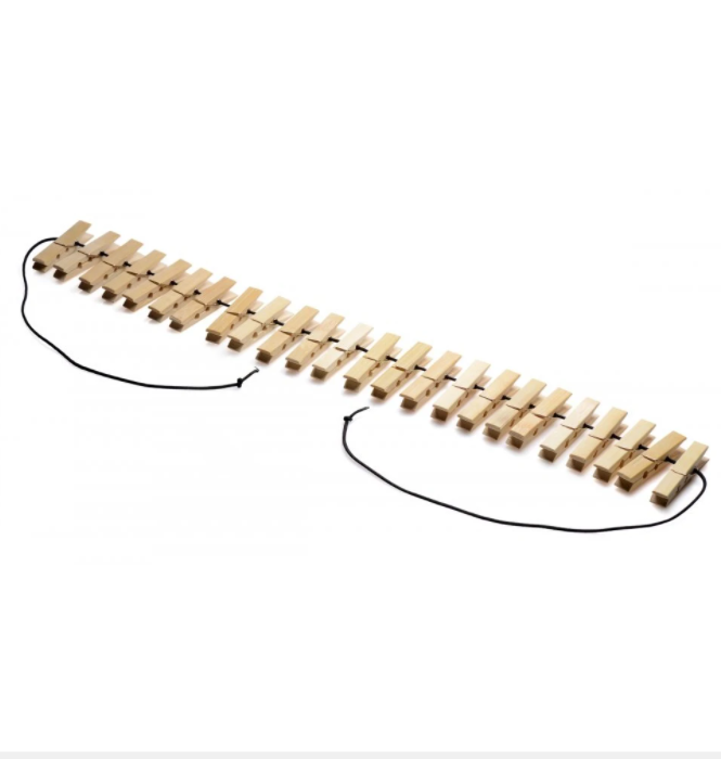 MS "Firecracker" Clothespin Body Zipper
