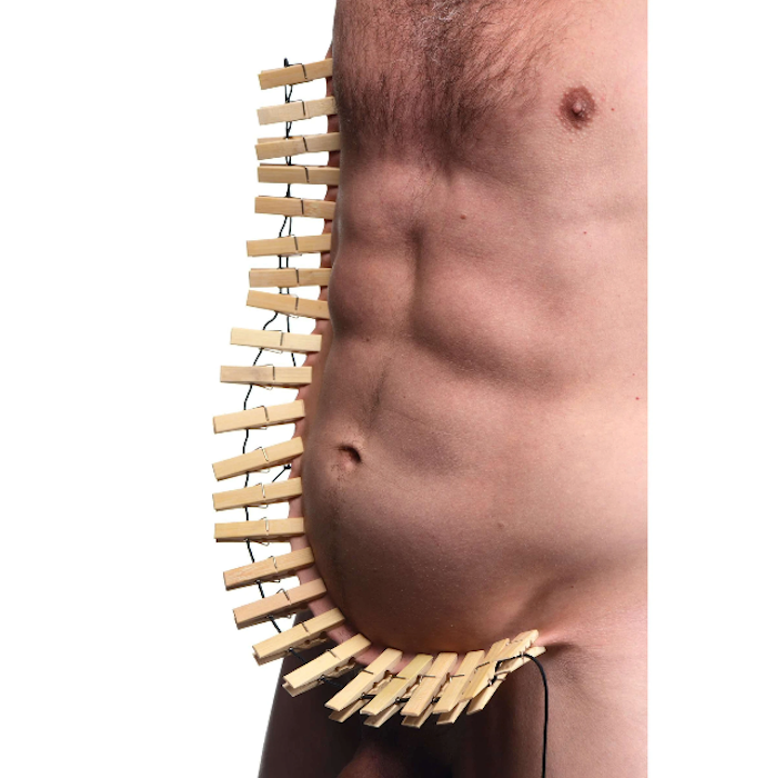 MS "Firecracker" Clothespin Body Zipper