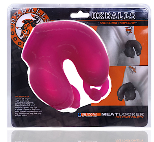 Oxballs "Meatlocker" Chastity Cage -Pnk