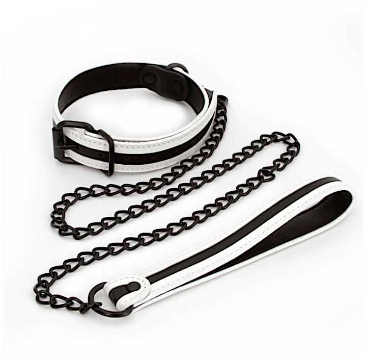 GLO Bondage "Collar and Leash" -Green