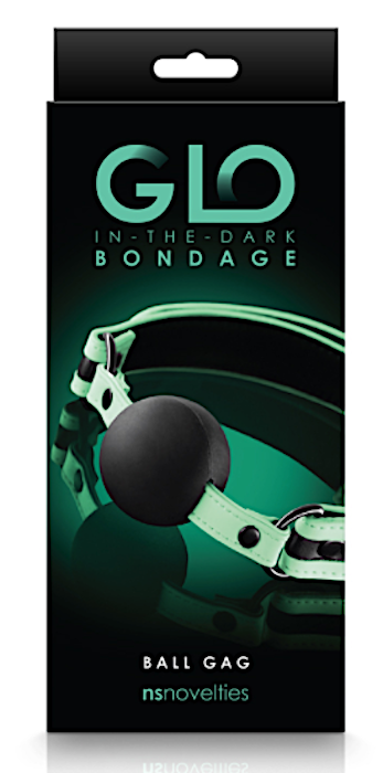 GLO Bondage "Ball Gag" -Green