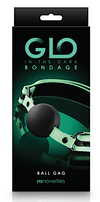 GLO Bondage ''Ball Gag'' -Green