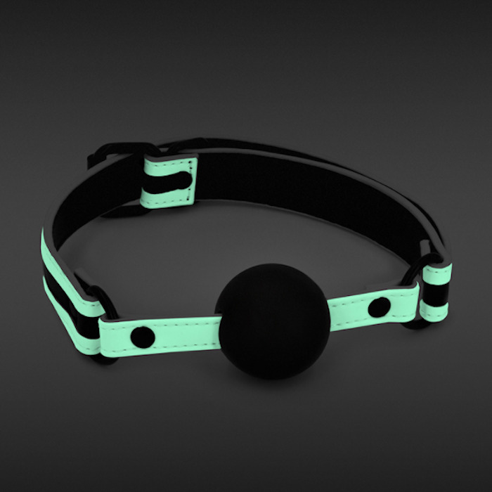 GLO Bondage "Ball Gag" -Green