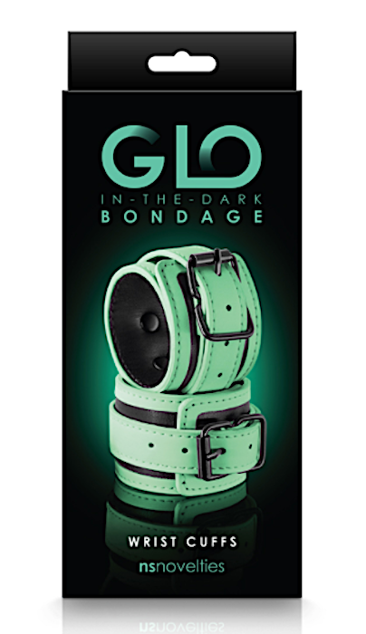 GLO Bondage "Wrist Cuff" -Green