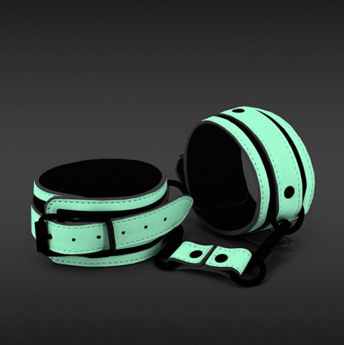 GLO Bondage "Ankle Cuff" -Green