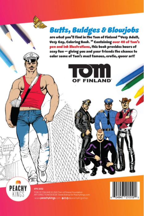 TOF ''Very Adult, Very Gay'' Coloring Book