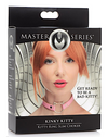 MS &quot;Kinky Kitty&quot; Slim Choker Collar -Pnk