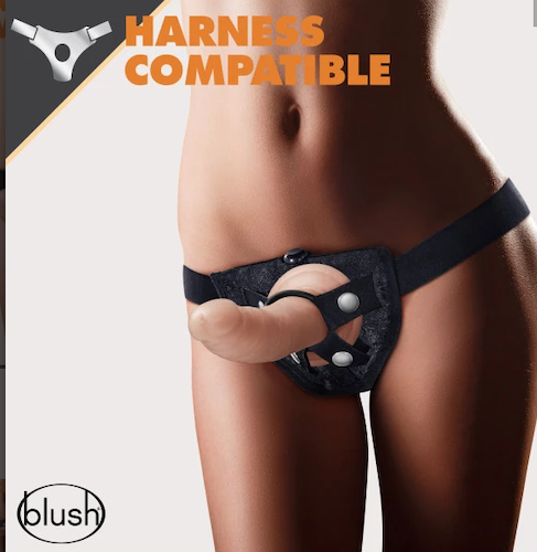 Dr.Skin "Glide" Self Lube Dildo -7.5in