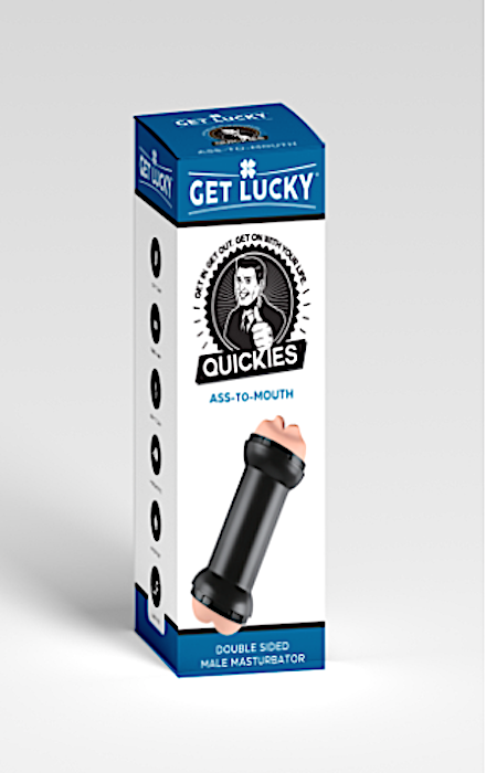 Get Lucky ''Ass To Mouth'' Stroker