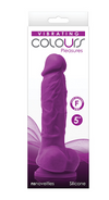 Colours - Purple 5" Vibe Dildo