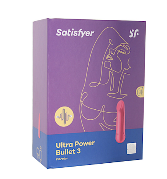 Satisfyer #3 Ultra Power Bullet -Pink