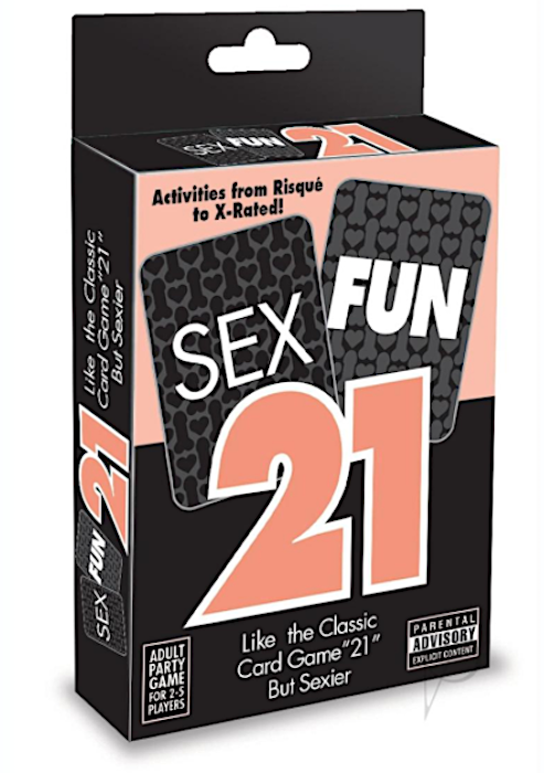 Sex Fun 21 Card Game