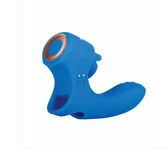 Gender X 'Flick It' Vibrator –Blue