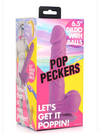 Pop Pecker 6.5" Dildo -Purple