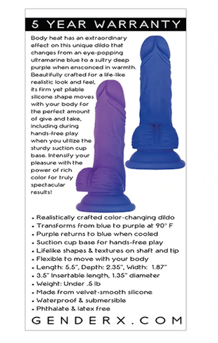 Gender X "Semi Sweet Tart" - Blue/Purple