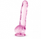 Nat Yours 7'' Crystalline Dildo -Pink