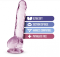Nat Yours 7'' Crystalline Dildo -Pink