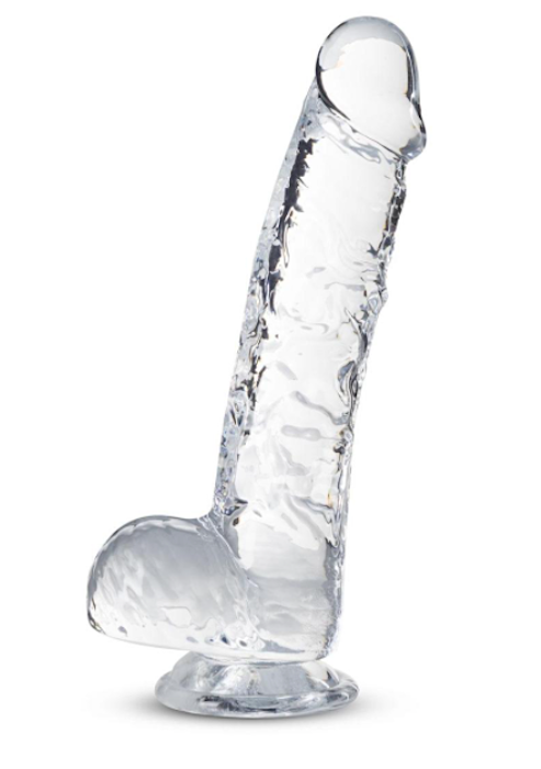 Nat Yours 6" Crystalline Dildo -Clear