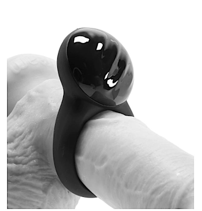 Satisfyer 'Signet' Cock Ring Vibe -Black