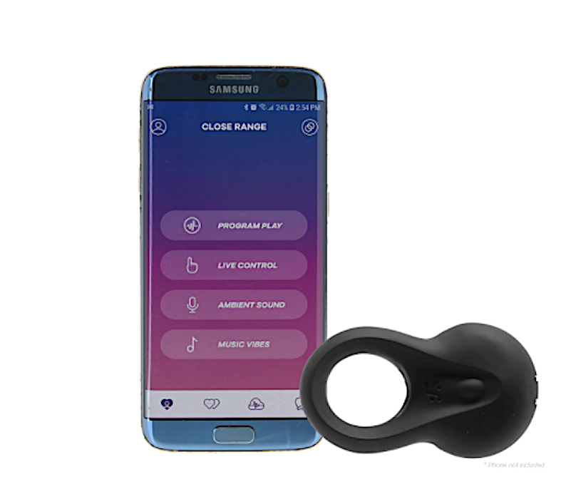Satisfyer 'Signet' Cock Ring Vibe -Black