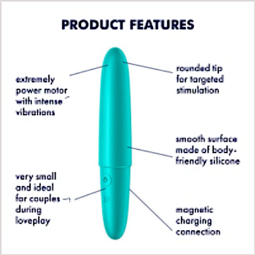 Satisfyer "Ultra Power Bullet 6" -Turquoise