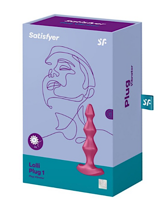 Satisfyer "Lolli Plug" Anal Plug -Berry