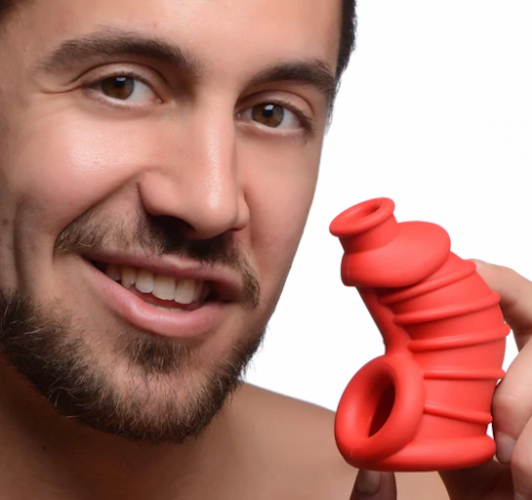MS "Red Chamber" Male Chastity Cage