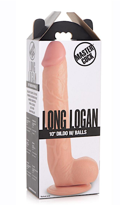 Master Cock 'Long Logan' Dildo 10inch