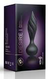 Rocks Off ''Desire'' Anal Plug Vibe -Black