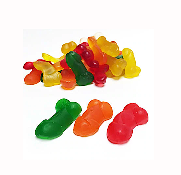 Fruity Flavoured ''Penis'' Gummies (Candy)