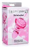 Booty Sparks ''Pink'' Rose Plug -Small