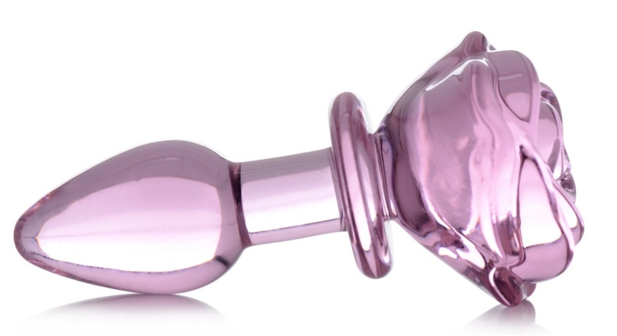 Booty Sparks "Pink" Rose Plug -Small