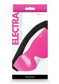 Electra "PU Leather" Blindfold -Pink