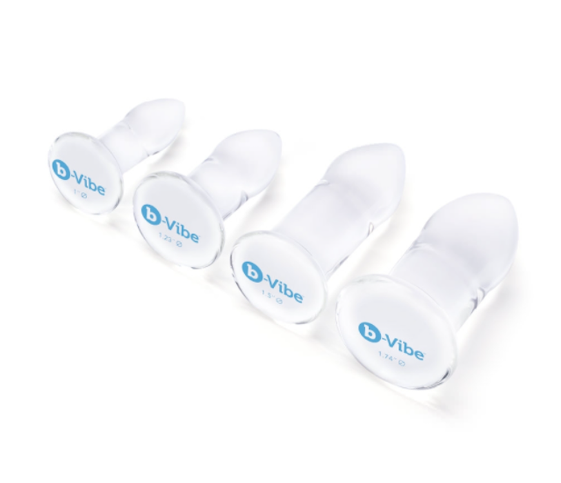 b-Vibe "Glass" Dilators 4-Piece Set