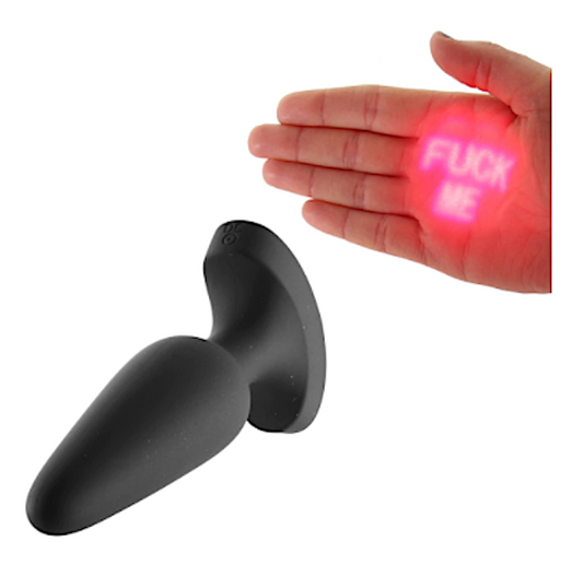 Booty Sparks "Fuck Me" Butt Plug Vibe -Medium