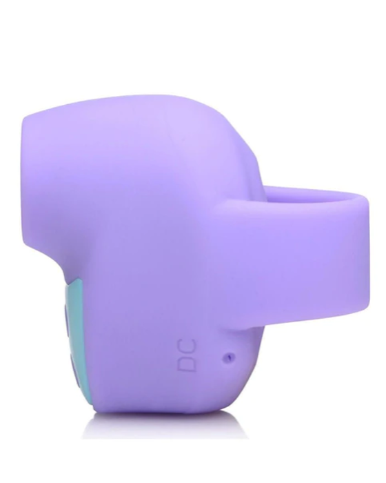 Shegasm "12X Mini Finger" Clitoral Stimulator -Purple