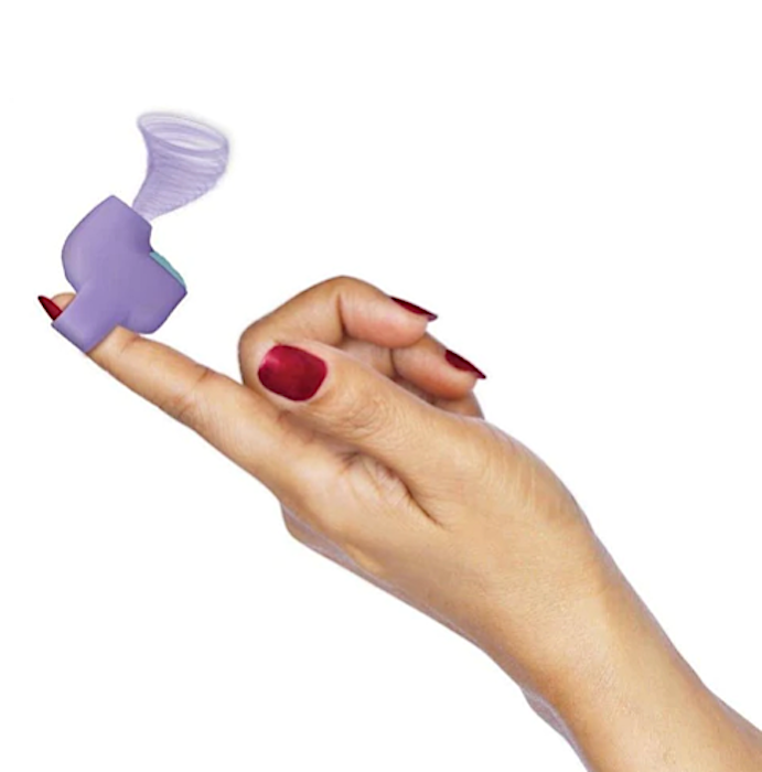 Shegasm "12X Mini Finger" Clitoral Stimulator -Purple