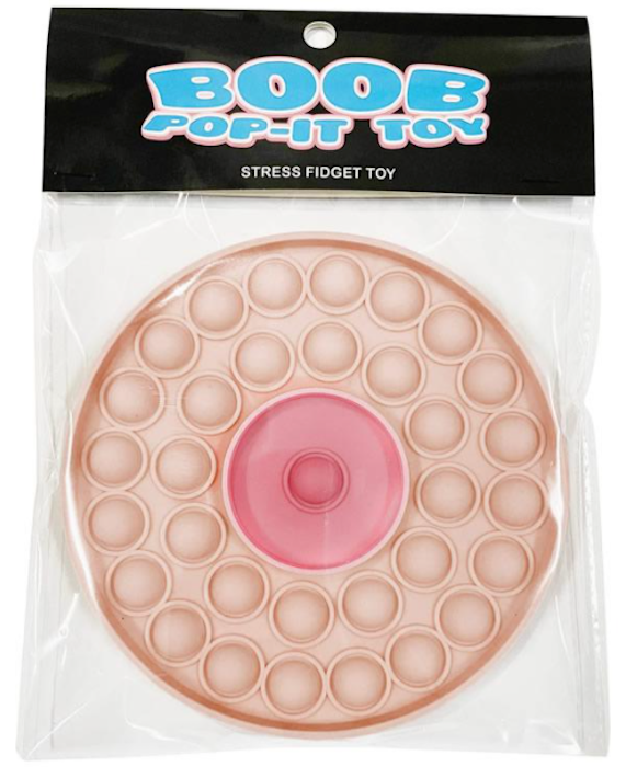Boob ''Pop-It'' Stress Fidget Toy– Little Sister's Book & Art Emporium