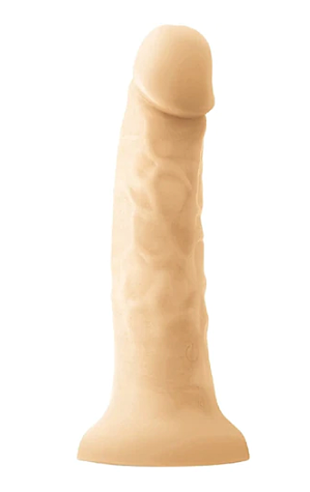 Colours ''Vibrating'' 7 inch Dildo -Vanilla