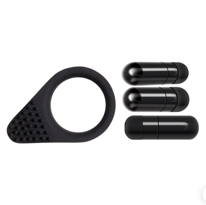 Adam's "Deluxe 9 Pc" Penis Ring Sampler Kit