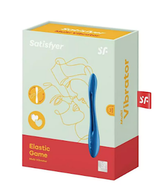 Satisfyer "Elastic Game" Multi Vibe -Blue