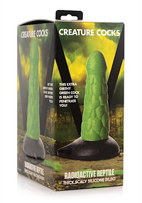 Creature Cocks "Radioactive Reptile" Dildo 7.5in