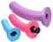 Strap U ''Triple Peg'' 28x Vibrating Dildo Set w/ Remote