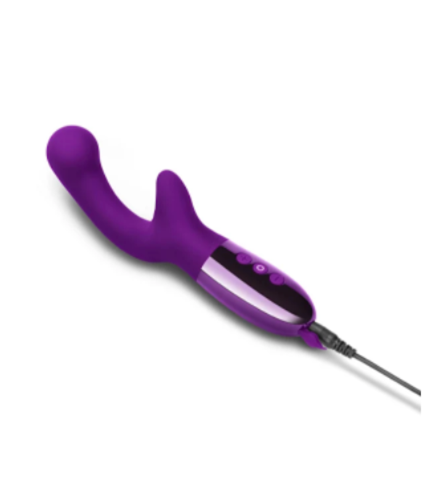 Le Wand "XO Double Motor" Vibe -Purple