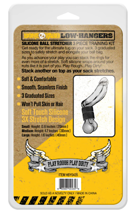 Boneyard 'Low Hangers' Ball Stretcher 3pc Kit