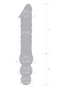 Glas 12'' Double Ended Glass Dildo