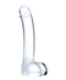 Glas 7" Curved Glass G-Spot Dildo