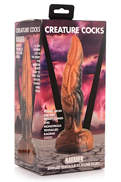 Creature Cocks "Ravager" Rippled Dildo