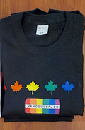 Pride Tee's - ''Maple Leaf Vancouver''